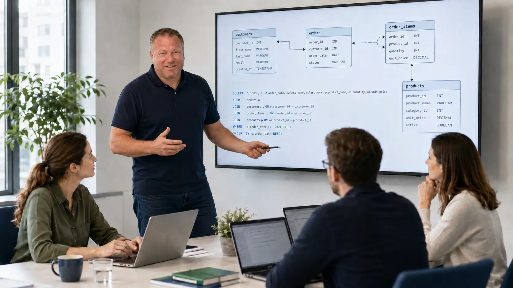 SQL-Grundlagen und relationale Datenbanken